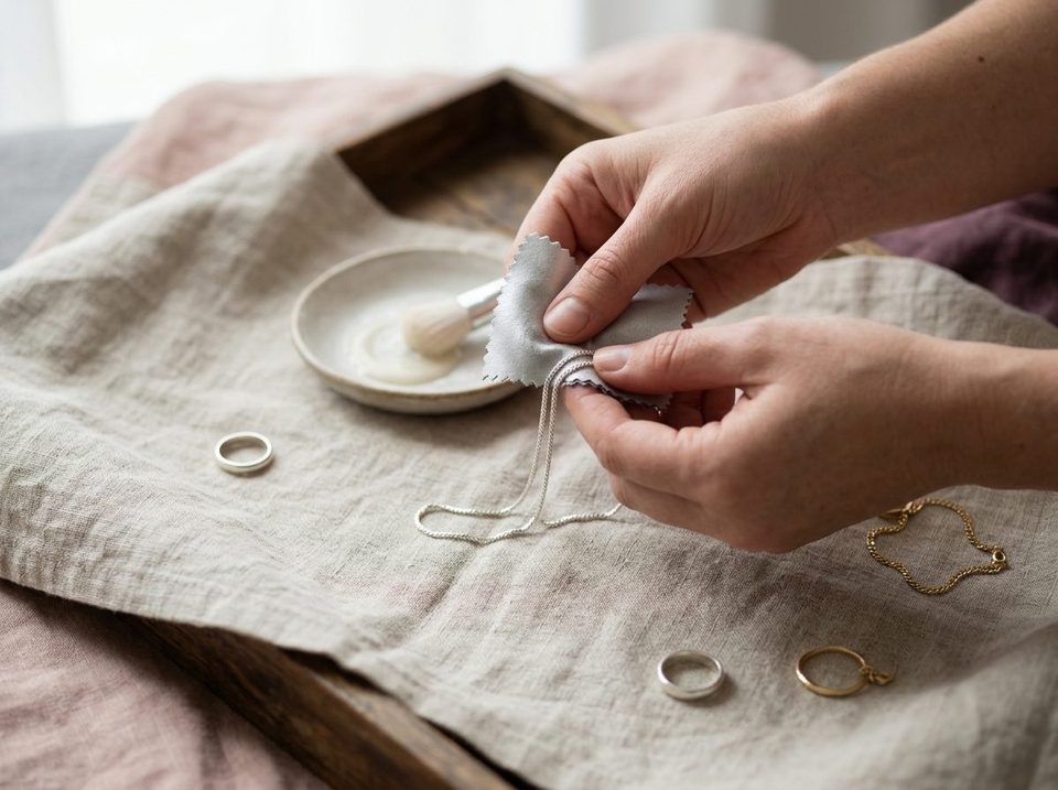 Illustrationsfoto från guiden: Varför silver blir mörkt